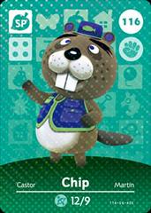 Chip #116 [Animal Crossing Series 2] Amiibo Cards Prices