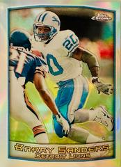 Barry Sanders [Refractor] #25 Football Cards 1999 Topps Chrome Prices
