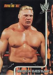 Brock Lesnar #4 Wrestling Cards 2002 Fleer WWF Royal Rumble Prices