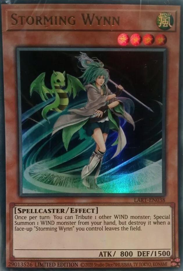 Storming Wynn LART-EN038 YuGiOh Lost Art Promo