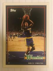 Billy Owens #147 Basketball Cards 1992 Topps Archives Prices