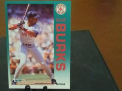 Ellis Burks #35 Baseball Cards 1992 Fleer Prices