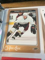 Teemu Salanne #5 Hockey Cards 2006 O Pee Chee Prices