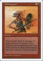 Disintegrate Magic 5th Edition Prices