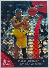 Magic Johnson [Xfractor] #43 Basketball Cards 2007 Finest Prices