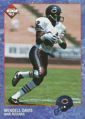 Wendell Davis Football Cards 1993 Collector's Edge Prices