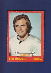 Bert Marshall #51 Hockey Cards 1973 O-Pee-Chee Prices