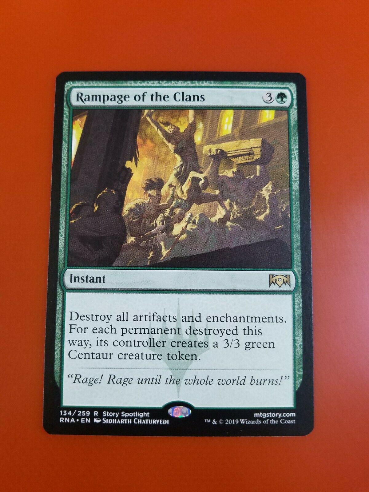 Rampage of the Clans Prices | Magic Ravnica Allegiance | Magic Cards