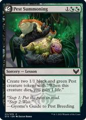 Pest Summoning [Foil] Magic Strixhaven School of Mages Prices