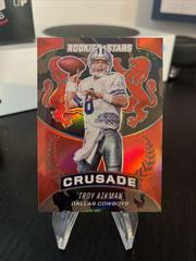 Troy Aikman [Red] #CR12 Football Cards 2020 Panini Rookies & Stars Crusade Prices
