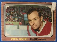 Dick Duff #71 Hockey Cards 1966 Topps Prices