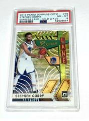 Stephen Curry [Gold Wave] Basketball Cards 2019 Panini Donruss Optic Express Lane Prices