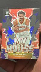 Trae Young [Holo] #7 Basketball Cards 2022 Panini Donruss Optic My House Prices