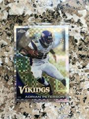 Adrian Peterson [Xfractor] #C1 Football Cards 2010 Topps Chrome Prices