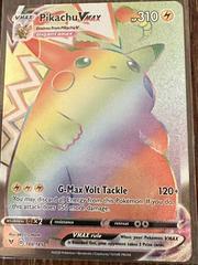 Carte Pokémon PIKACHU-VMAX Gigamax Rainbow Rare Secrète - 188/185 - PV310 -  Version française