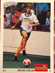 Kevin Crow #12 Soccer Cards 1991 Soccer Shots MSL Prices
