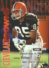 Derrick Alexander Football Cards 1995 Fleer Prices