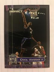 Chris Webber #99 Basketball Cards 1999 SkyBox Impact Prices