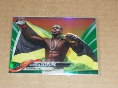Aljamain Sterling [Green] #13 Ufc Cards 2018 Topps UFC Chrome Prices