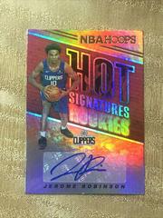 Jerome Robinson #HSR-JR Basketball Cards 2018 Panini Hoops Hot Signatures Rookies Prices