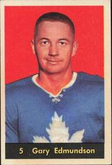 Gary Edmundson #5 Hockey Cards 1960 Parkhurst Prices