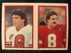 Mick Luckhurst 52, Nick Lowery 202 Football Cards 1984 Topps Stickers Prices