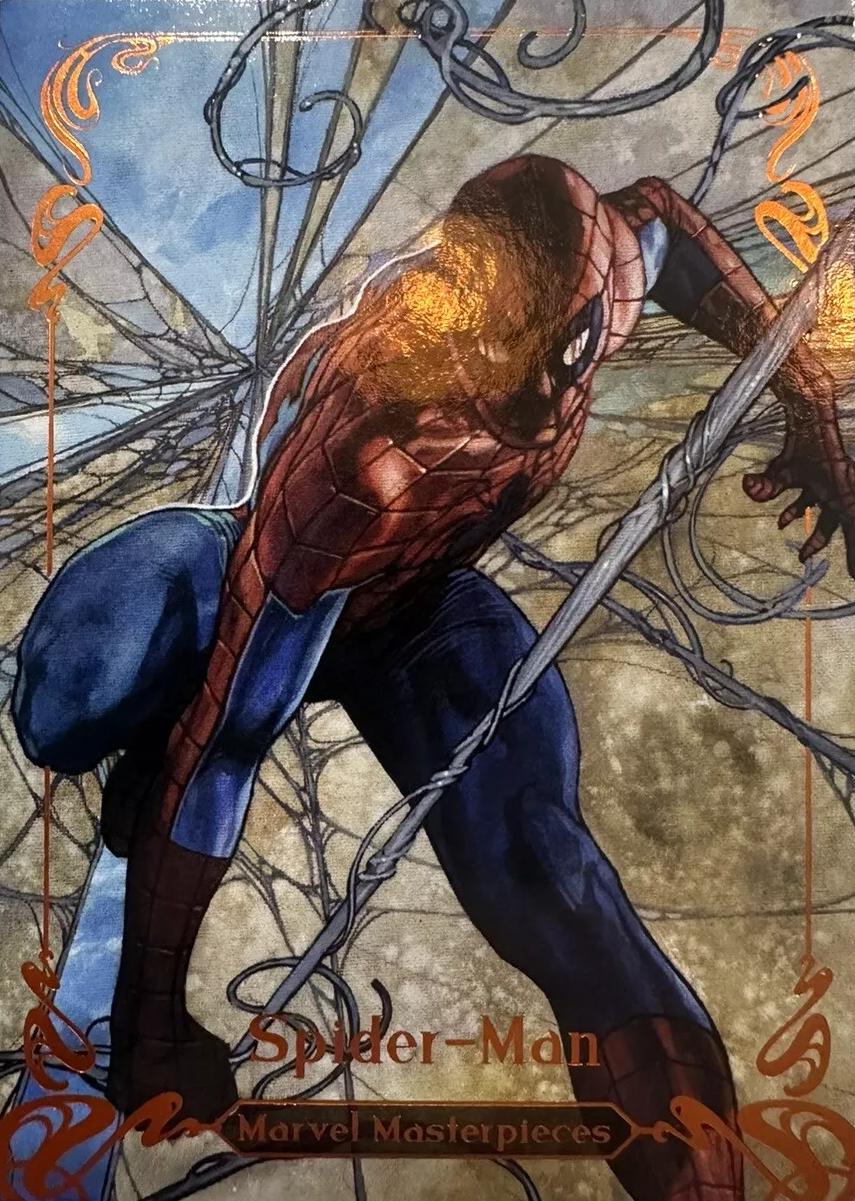 Spider-Man [Legendary Orange] #90 Marvel 2018 Masterpieces