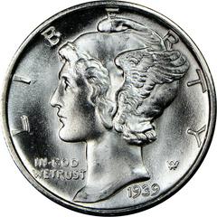 1939 D Coins Mercury Dime Prices