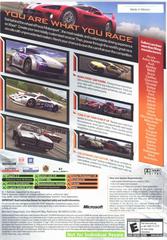 Back Cover. | Forza Motorsport [Not For Resale] Xbox