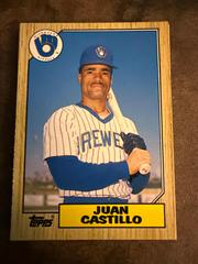 Juan Castillo #20T Baseball Cards 1987 Topps Traded Prices