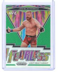 Jan Blachowicz [Green] #6 Ufc Cards 2021 Panini Prizm UFC Fearless Prices