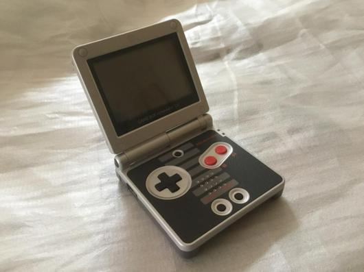 NES Gameboy Advance SP photo