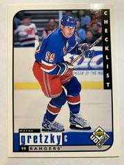 Wayne Gretzky Hockey Cards 1998 UD Choice Prices