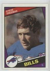 Steve Freeman #25 Football Cards 1984 Topps Prices