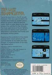 Last Starfighter - Back | Last Starfighter NES