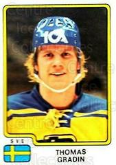 Thomas Gradin Hockey Cards 1979 Panini Stickers Prices