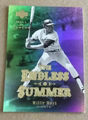 Willie Mays #ES10 Baseball Cards 2001 Upper Deck Hall of Famers Endless Summer Prices