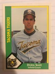 Dickie Scott Baseball Cards 1990 CMC Tacoma Tigers Prices