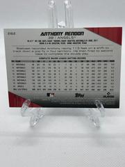 Back Of Card | Anthony Rendon Baseball Cards 2021 Topps Archives