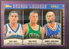 Jones, Pierce, Armstrong [Steals Leaders] Basketball Cards 2000 Topps Prices