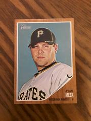 Evan Meek #210 Baseball Cards 2011 Topps Heritage Prices