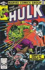 The Incredible Hulk #256 (1981) Comic Books Incredible Hulk Prices