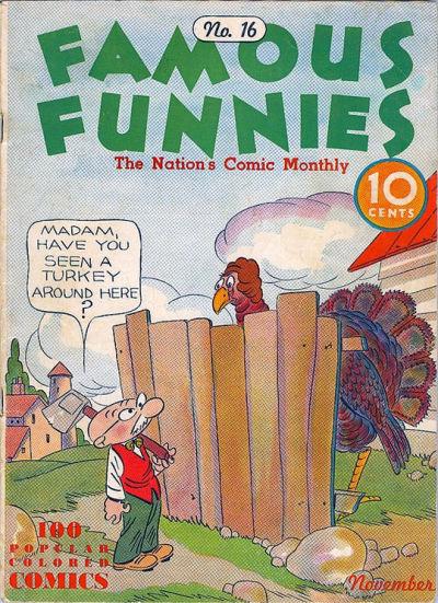 Famous Funnies #16 (1935) Comic Books Famous Funnies