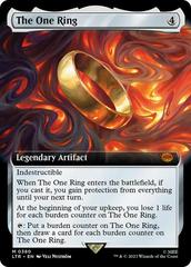 The One Ring [Extended Art] Magic Lord of the Rings Prices