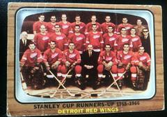 Detroit Red Wings #119 Hockey Cards 1966 Topps Prices