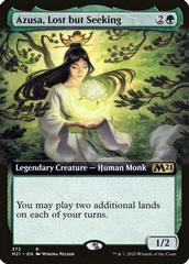 Azusa, Lost but Seeking [Extended Art] Magic Core Set 2021 Prices
