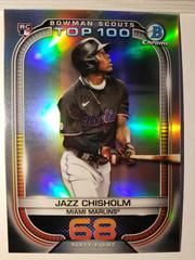 Jazz Chisholm Baseball Cards 2021 Bowman Scout’s Top 100 Prices