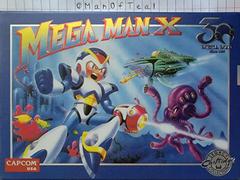 Box Front | Mega Man X [iam8bit 30th Anniversary Edition] Super Nintendo