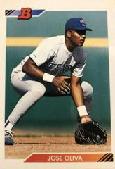 Jose Oliva #55 Baseball Cards 1992 Bowman Prices