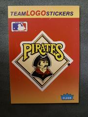 Pirates MLB Logo Sticker #NNO Baseball Cards 1992 Fleer Prices